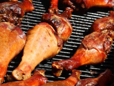 Sticky Duck Recipe with Mango Salsa Image